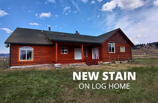 Cabin Stain Removing Sandblasting